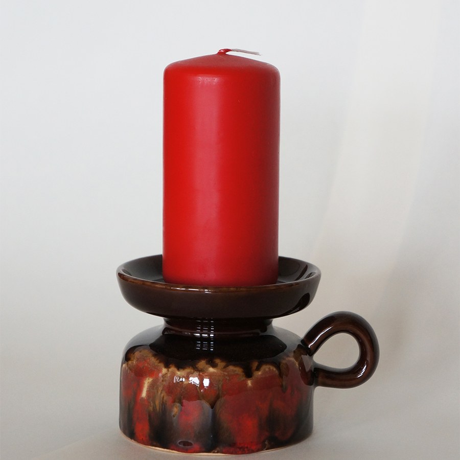 Terracotta Taper Candleholder