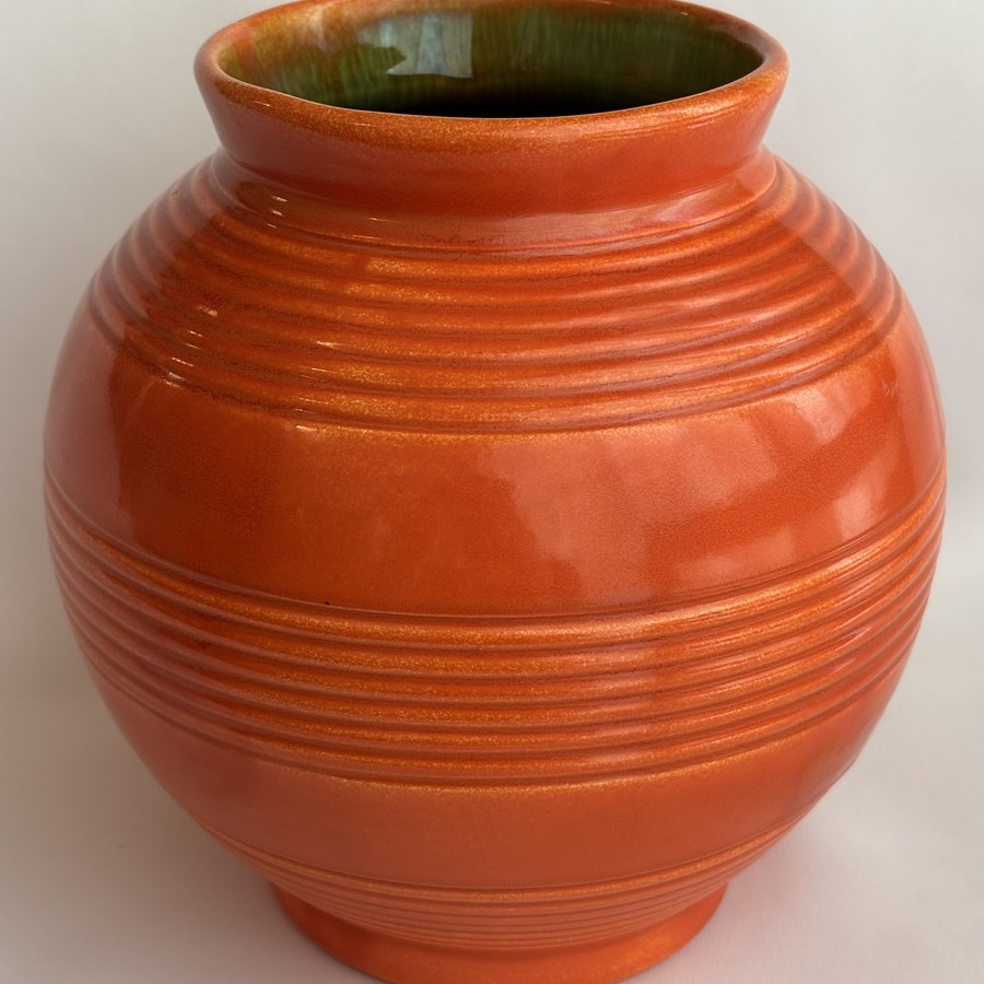 Stangl Terracotta Spherical Vase